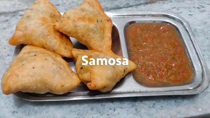 Samosa Recipe || घर पर हलवाई जैसे खस्ता समोसे बनाये || Chutney ke sath khayen garam samosa