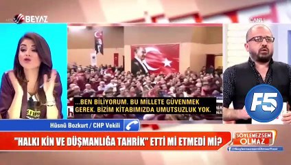 "Evet çıkarsa hepinizi denize dökeriz" diyen CHP'li kıvırdı