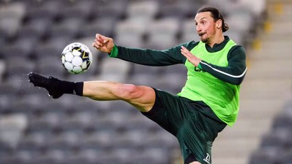 Les merveilleux buts de Zlatan Ibrahimovic à l'entraînement