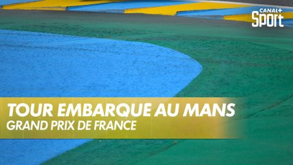 Tour embarqué au circuit du Mans