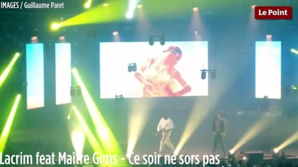 Lacrim en concert au Zénith de Paris