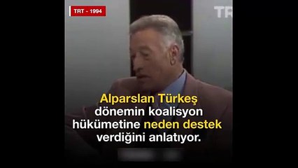 Alparslan Türkeş bugünleri 1994 yılında anlatmış: İşte tarihi konuşma