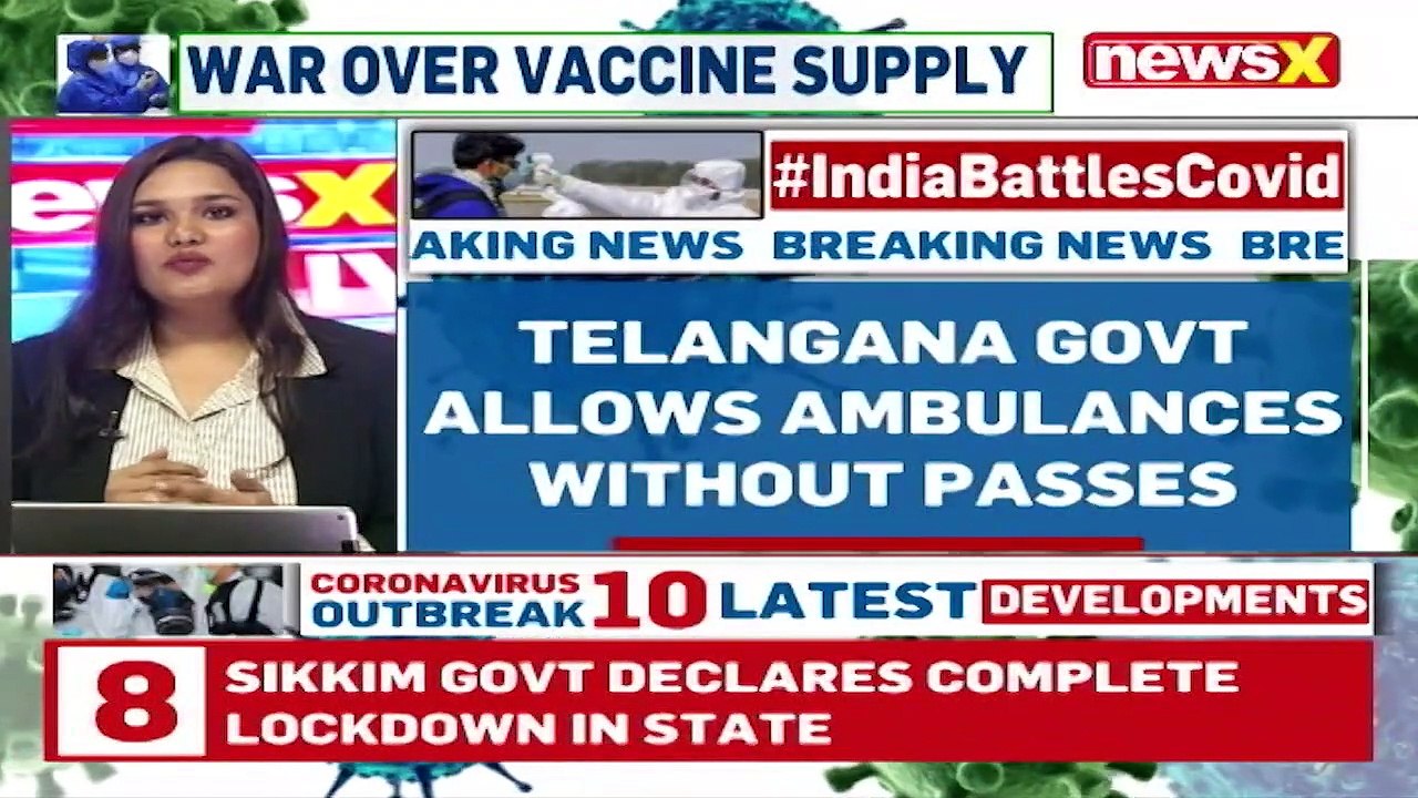 Telangana Govt Allows Ambulances To Move Without Passes _ NewsX