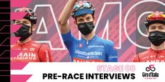 Giro d’Italia 2021 | Stage 8 | Interviews pre race