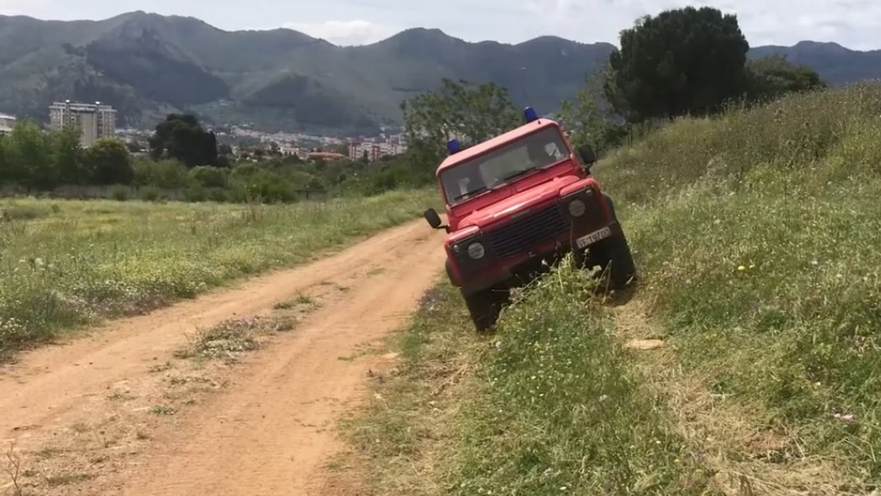 Palermo - Corso tecniche fuoristrada per allievi Vigili del Fuoco (15.05.21)