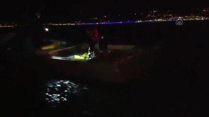 Kaçak avlanmış 150 çuval midye ele geçirildi