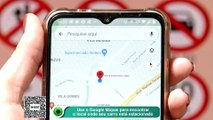 Use o Google Mapas para encontrar o local onde seu carro está estacionado