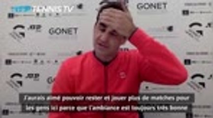 Genève - Federer : "Je ne méritais pas de gagner"