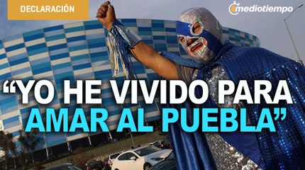 Súper Camote: el jarocho que se convirtió en fanático del Puebla