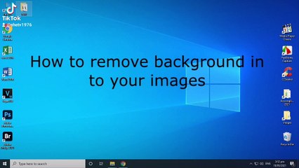 Removing background to your images