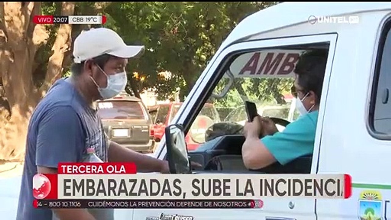 El drama de una mujer embarazada que pasa días difíciles a causa del Covid