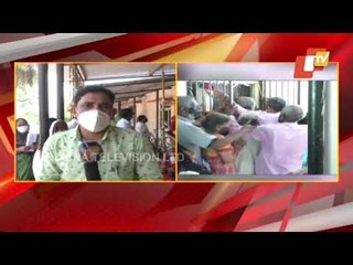 Social Distancing Norm Flouted During Vaccination In Khordha