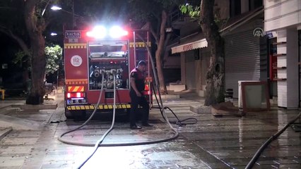 MUĞLA - Bodrum’da dernek binasında çıkan yangın söndürüldü