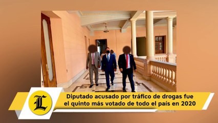 Diputado acusado por tráfico de drogas fue el quinto más votado de todo el país en 2020
