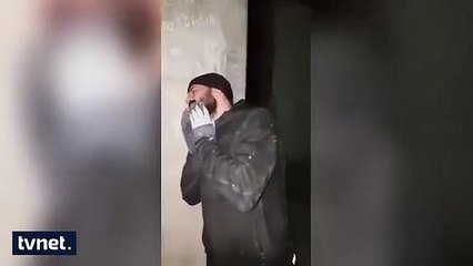 Fransa'da inşaatçılık yapan Türk işçiden muhteşem ilahi