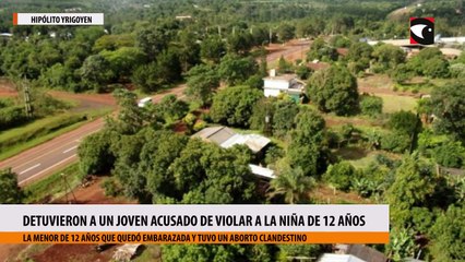 Hipólito Yrigoyen: detuvieron a un joven acusado de violar a la niña de 12 años