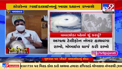 Cyclone Tauktae _ 84 villages of Valsad put on alert; police patrolling at coastal areas_ TV9News