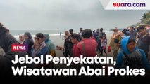 Wisatawan Jakarta Jebol Penyekatan Anyer, Banyak Pengunjung Abai Prokes