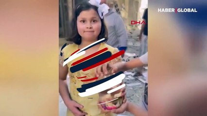 Filistinli çocukların masum sevinç anları