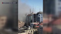 Israel destroys building which contains offices for Al Jazeera, Associated Press