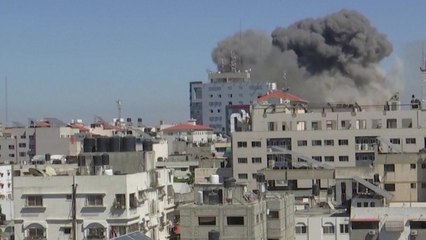 이스라엘, AP·알자지라 입주 가자지구 빌딩 공습 / YTN