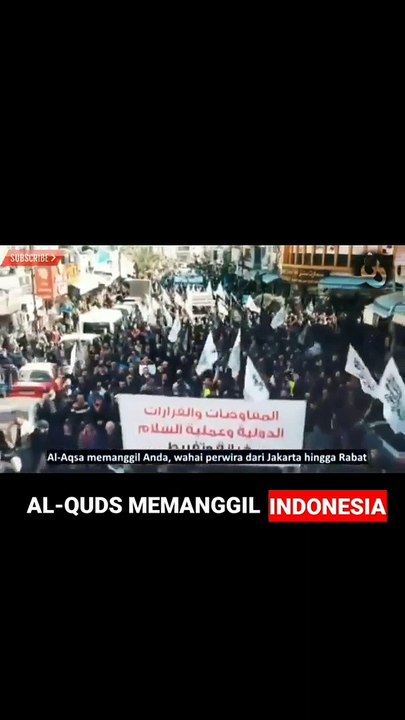 AL-QUDS PALESTINA MEMANGGIL INDONESIA