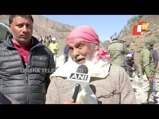 Environmentalist Anil Joshi Visits Glacier Disaster Spot In Uttarakhand