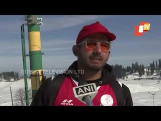 Tourists Enjoy Skiing At Gulmarg, J&K