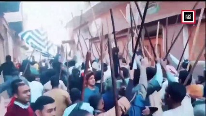 الشعب المصري ينتفض  من اجل نصرة  الاقصي وقطاع غزة