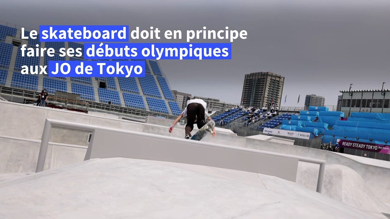 JO de Tokyo: événement test pour le skateboard