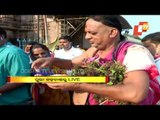 Devotees Throng Puri Srimandir To Have Darshan Of  Lord Jagannath’s Padma Besha