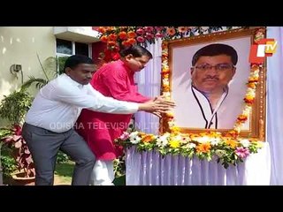 Late Congress Leader Lalatendu Bidyadhar Mohapatra's 57th Birth Anniversary Observed In Bhubaneswar