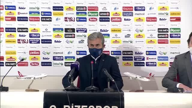 Çaykur Rizespor-Medipol Başakşehir maçının ardından