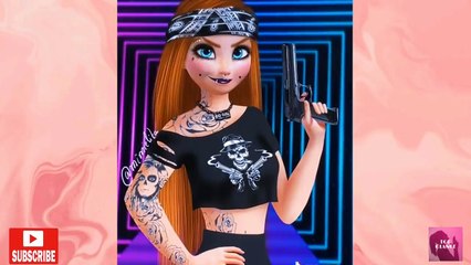 Disney Princesses Glow Up Tiktok Compilations | Disney Princess Into Bad Girl Tiktok Complications