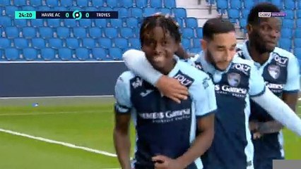 Le Havre : Contrôle semelle + lucarne : Ab.Ba régale !