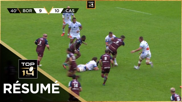 TOP 14 - Résumé Union Bordeaux-Bègles-Castres Olympique: 20-16 - J24 - Saison 2020/2021
