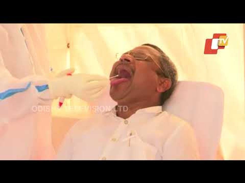 MLAs Undergo COVID Test Before Budget Session Of Odisha Assembly
