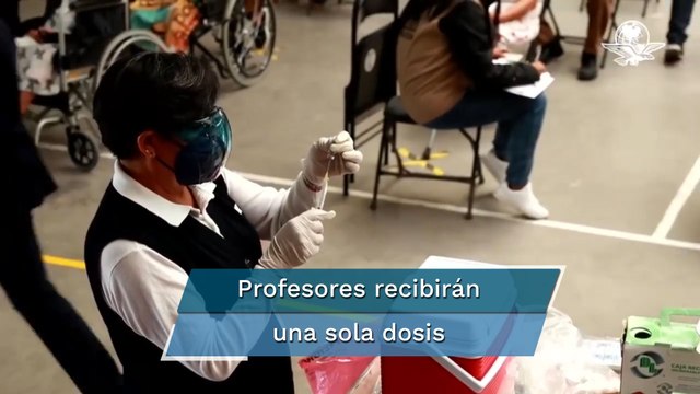 Próxima semana inicia vacunación de maestros en 4 alcaldías de la CDMX
