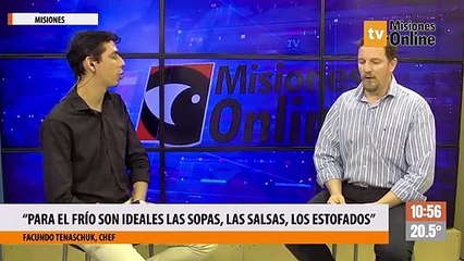 “Para el frío son ideales las sopas, las salsas, los estofados”