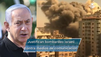 Netanyahu justifica ante Biden bombardeo de sede de AP en Gaza