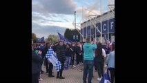 À Leicester, les fans fêtent la 1ère FA Cup de leur histoire