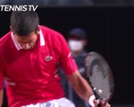 Djokovic's double delight sets up Rome showdown with Nadal