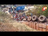 Passengers Narrowly Escape Death After Truck Falls On Bus In Odisha