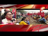 Odishsa MLA Sleeps On Tracks Protesting Delay In Bimlagarh-Talcher Railway Line Project