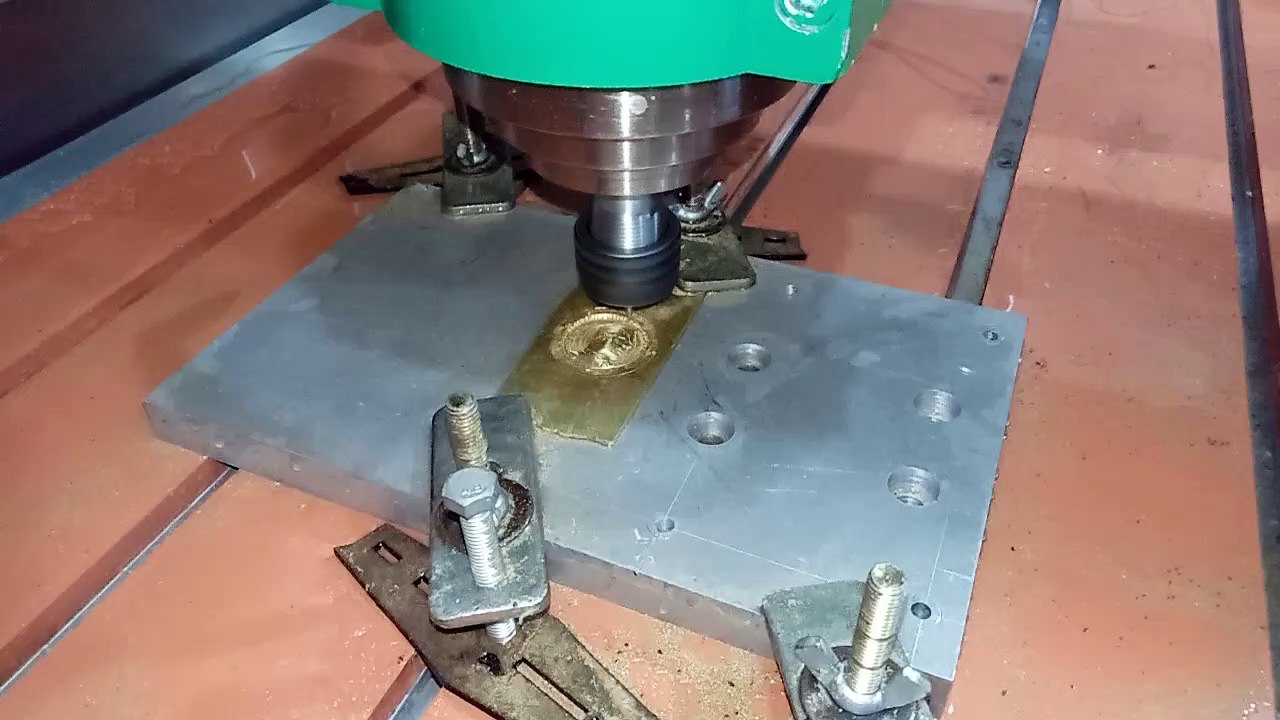 Brass plate engraving