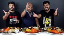3X GIANT CHINESE THALI EATING CHALLENGE _ WORLD'S BIGGEST THALI COMPETITION _ Food Challenge(Ep-1)