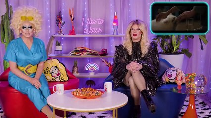 Drag Queens Trixie Mattel & Katya React to The Woman in the Window  I Like to Watch  Netflix