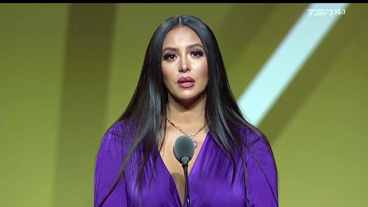 Hall Of Fame : l'émouvant discours de Vanessa Bryant pour Kobe Bryant