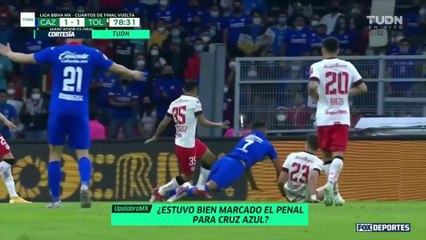 ¿Era penal para Cruz Azul?: LUP