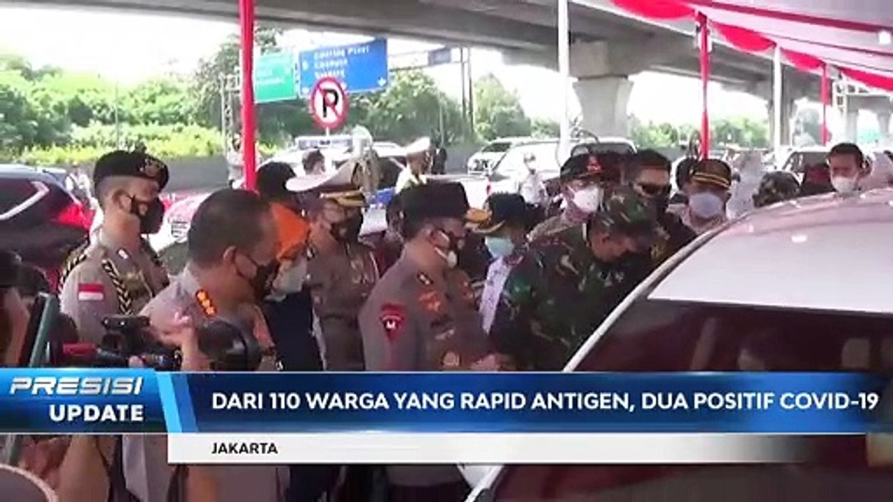 Kapolda Metro Jaya Tinjau Pos Penyekatan Km 34